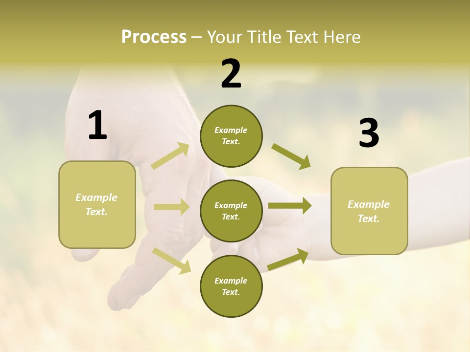 Harvest Innocence Dad PowerPoint Template