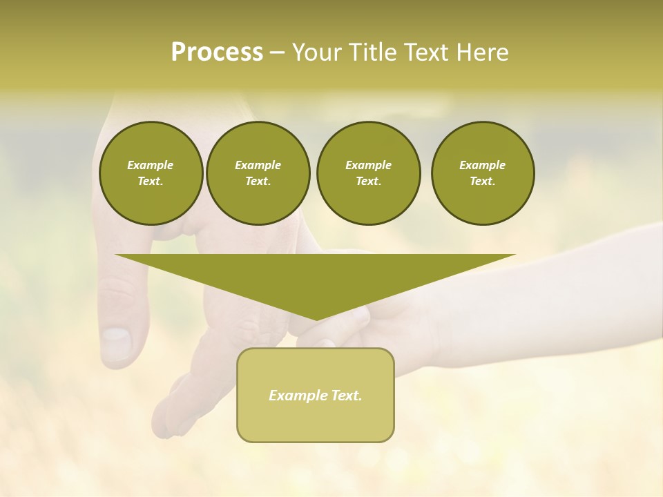 Harvest Innocence Dad PowerPoint Template