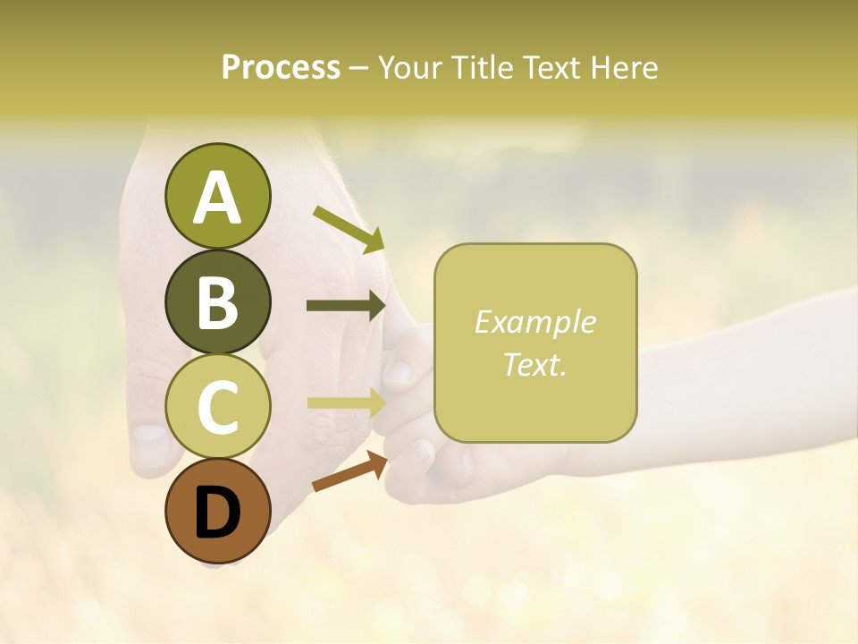 Harvest Innocence Dad PowerPoint Template