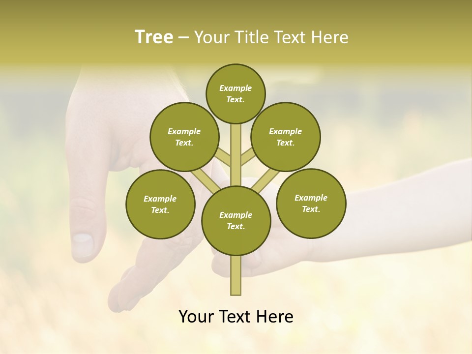 Harvest Innocence Dad PowerPoint Template