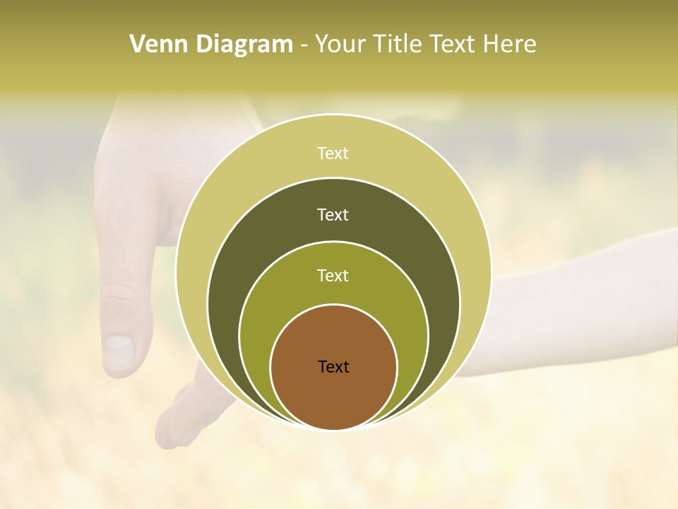 Harvest Innocence Dad PowerPoint Template