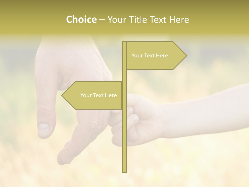 Harvest Innocence Dad PowerPoint Template