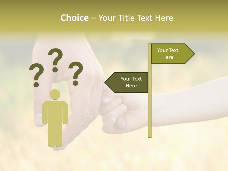 Harvest Innocence Dad PowerPoint Template