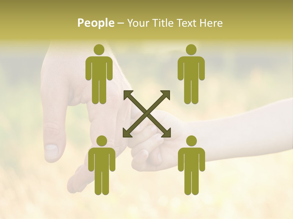 Harvest Innocence Dad PowerPoint Template