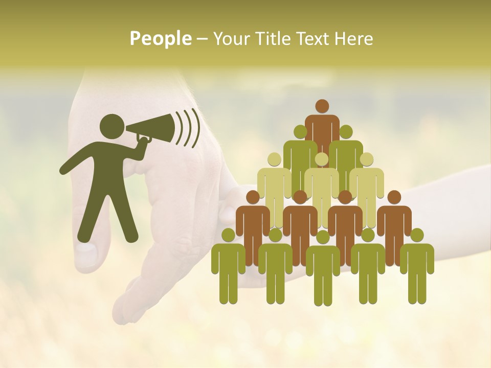 Harvest Innocence Dad PowerPoint Template