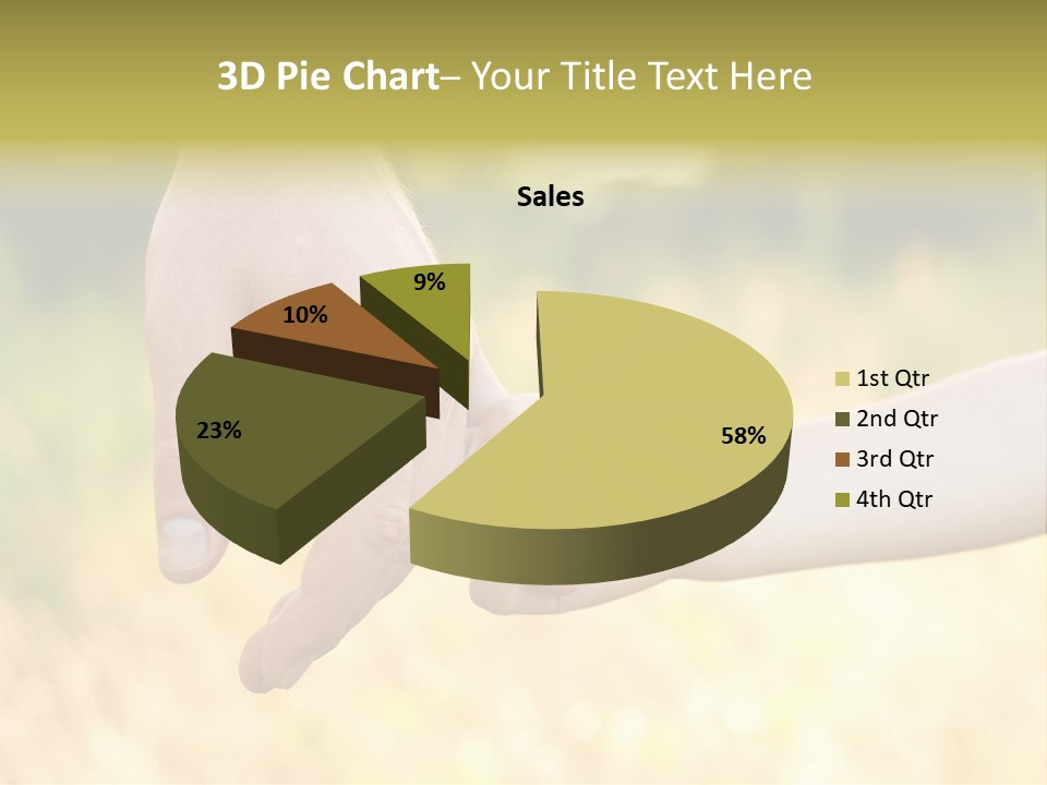 Harvest Innocence Dad PowerPoint Template