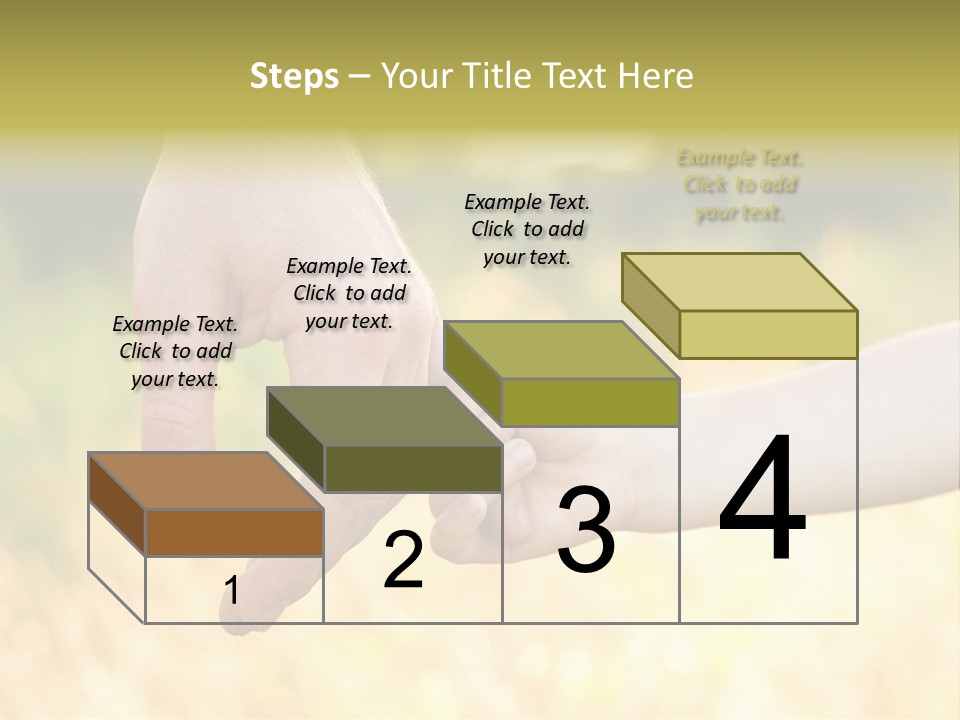 Harvest Innocence Dad PowerPoint Template