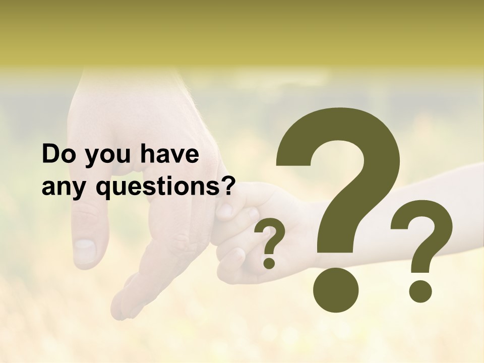 Harvest Innocence Dad PowerPoint Template