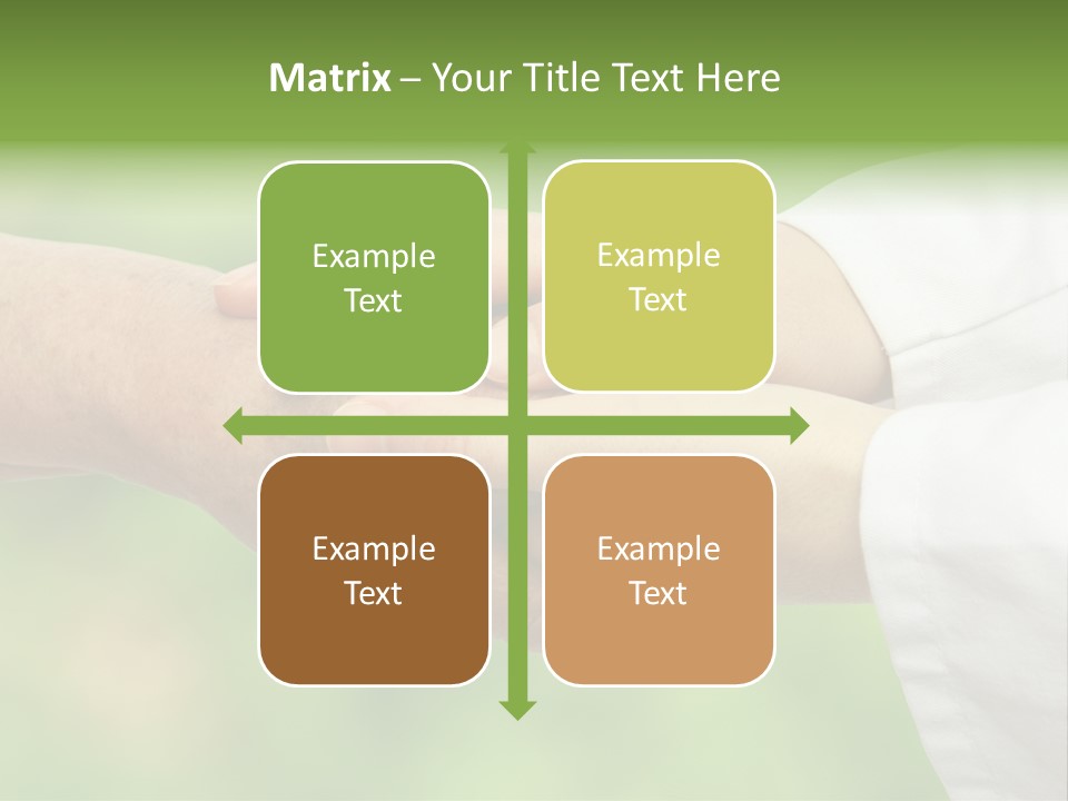 Shaking Hospital Aiding PowerPoint Template