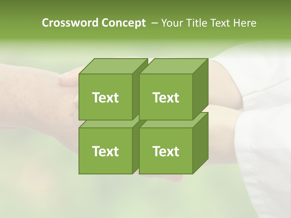 Shaking Hospital Aiding PowerPoint Template