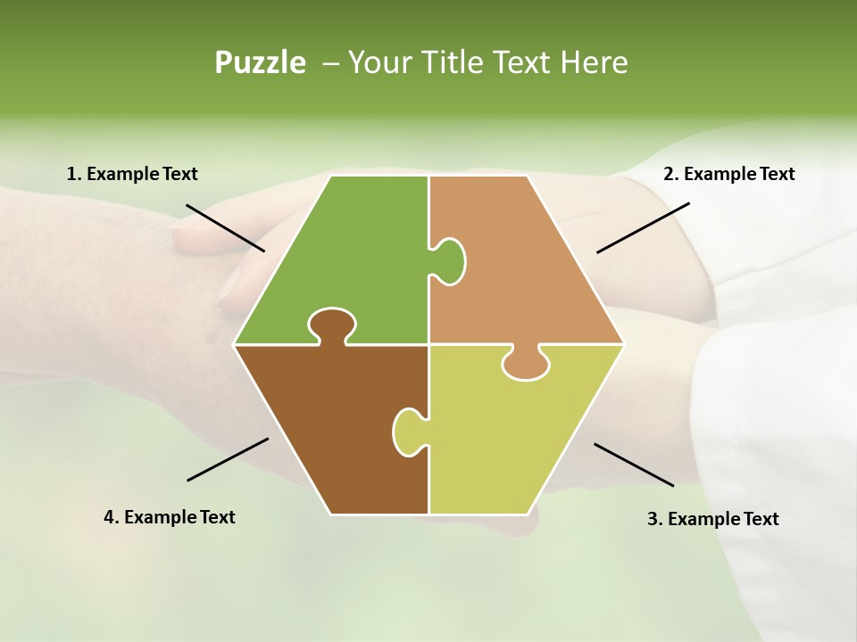 Shaking Hospital Aiding PowerPoint Template