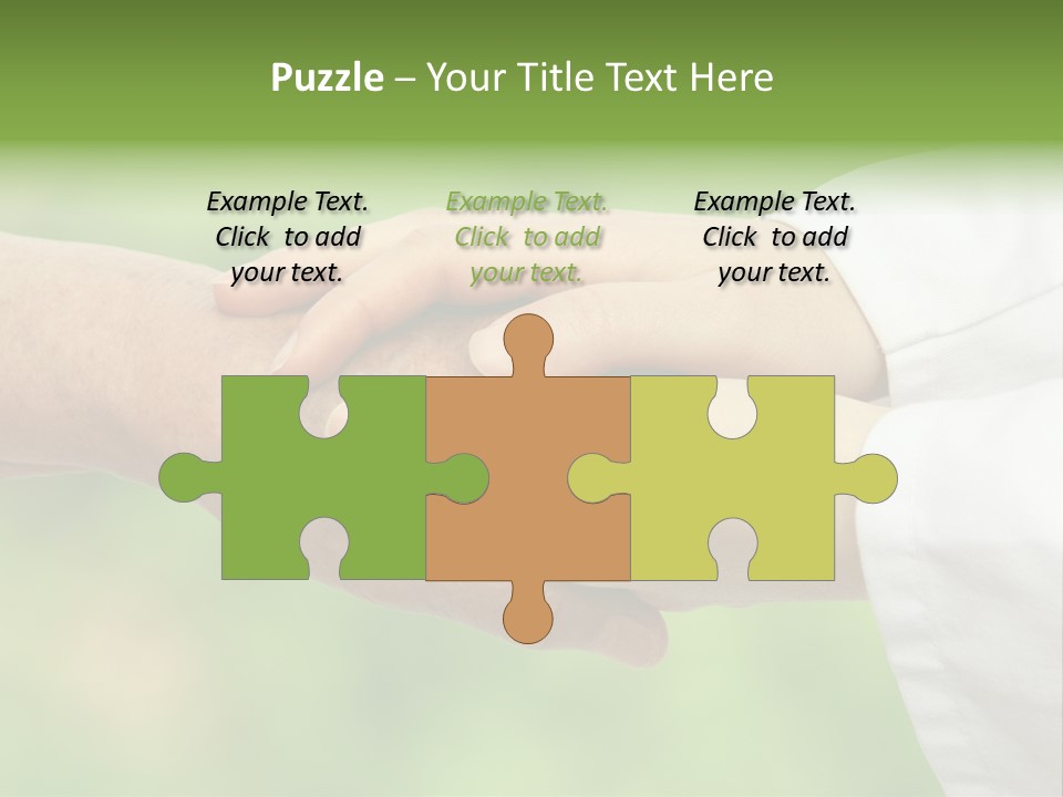 Shaking Hospital Aiding PowerPoint Template