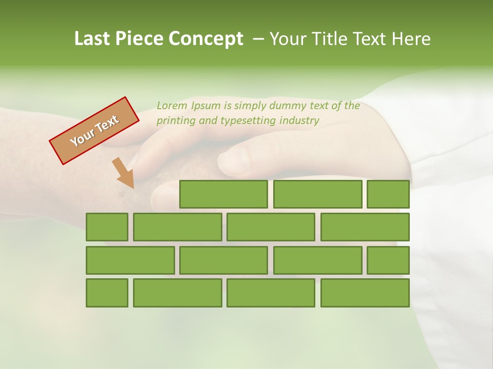 Shaking Hospital Aiding PowerPoint Template