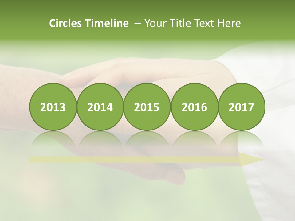 Shaking Hospital Aiding PowerPoint Template