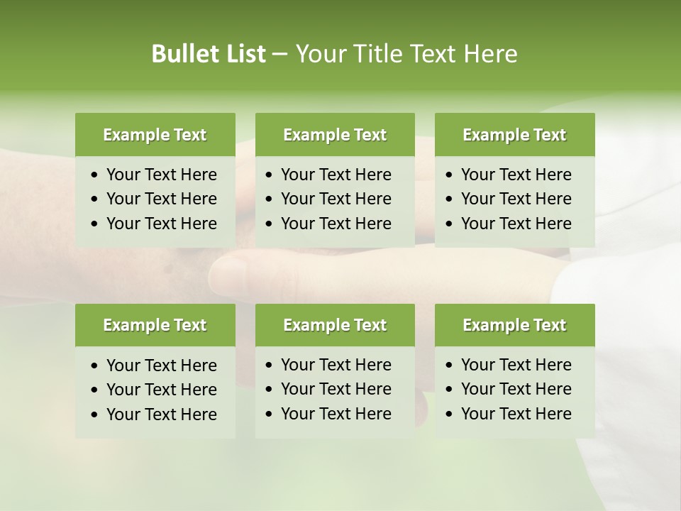 Shaking Hospital Aiding PowerPoint Template