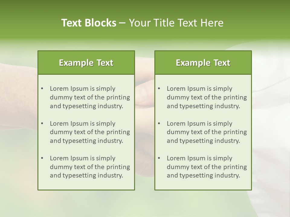 Shaking Hospital Aiding PowerPoint Template