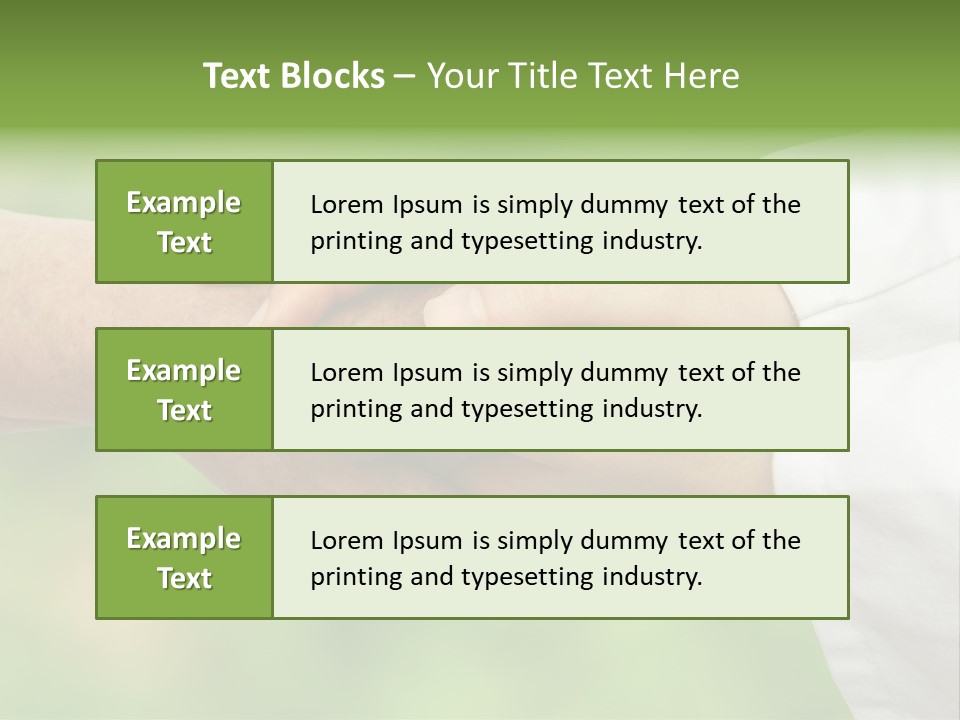 Shaking Hospital Aiding PowerPoint Template