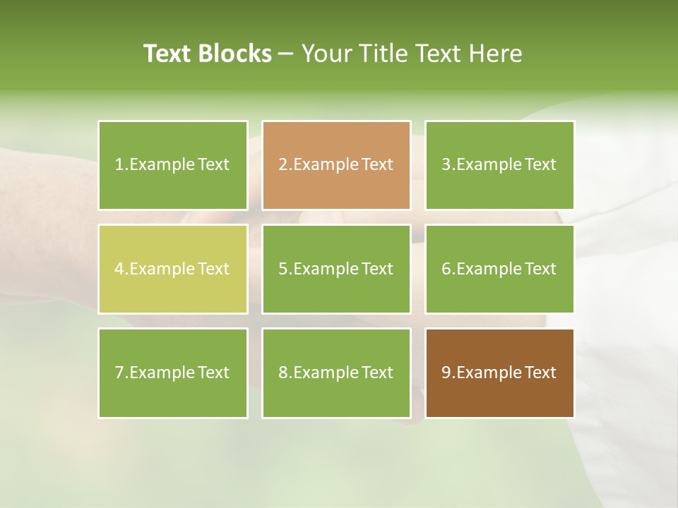 Shaking Hospital Aiding PowerPoint Template