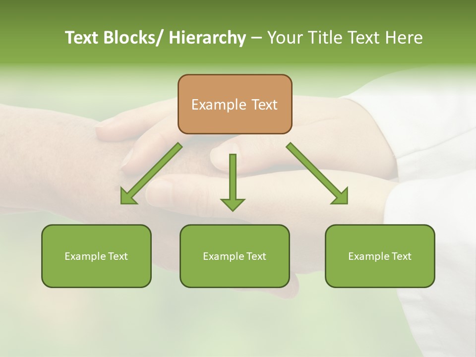 Shaking Hospital Aiding PowerPoint Template