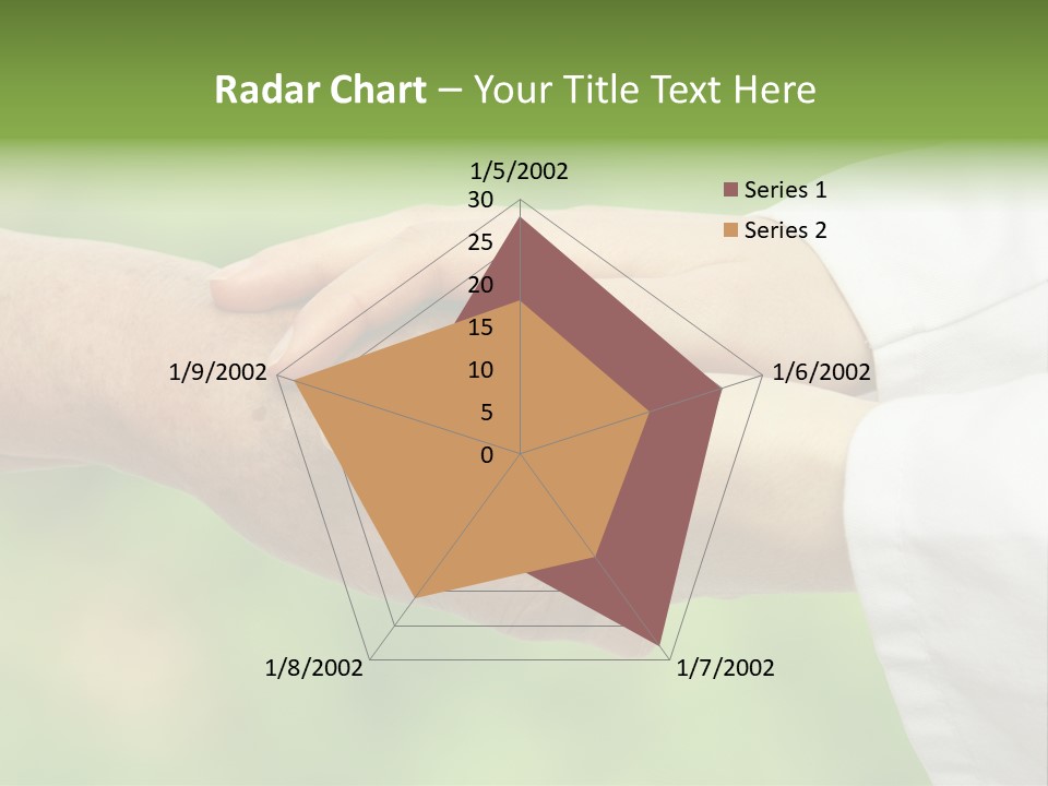 Shaking Hospital Aiding PowerPoint Template