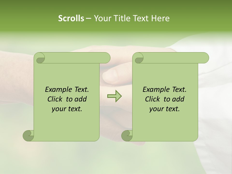 Shaking Hospital Aiding PowerPoint Template