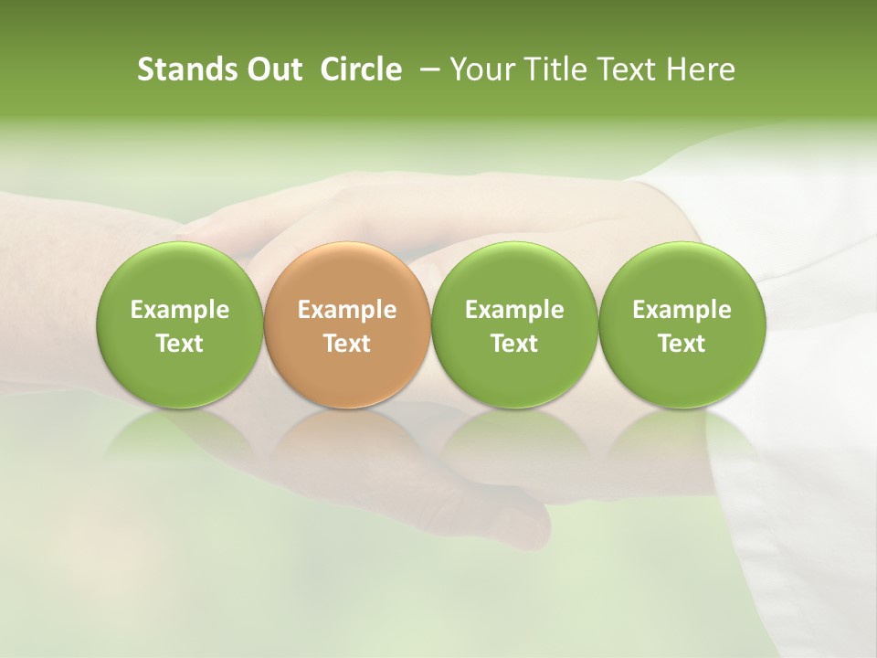 Shaking Hospital Aiding PowerPoint Template