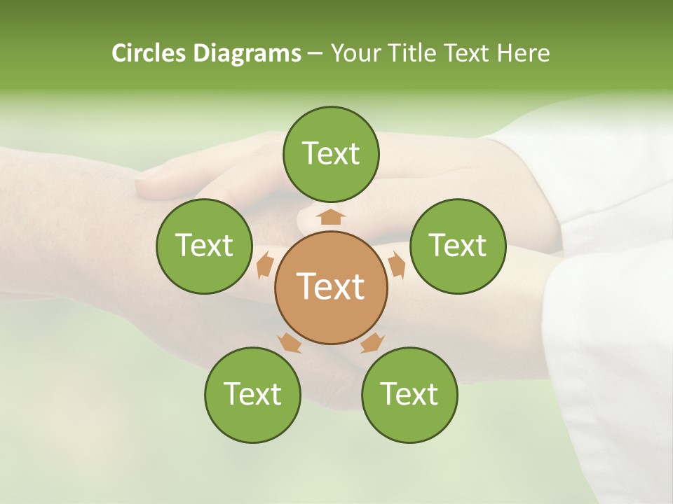 Shaking Hospital Aiding PowerPoint Template