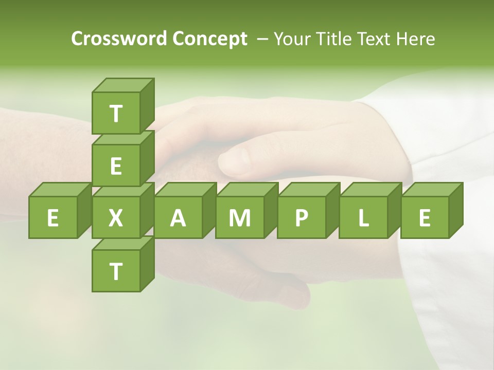 Shaking Hospital Aiding PowerPoint Template
