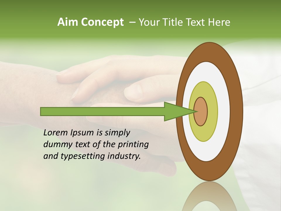 Shaking Hospital Aiding PowerPoint Template