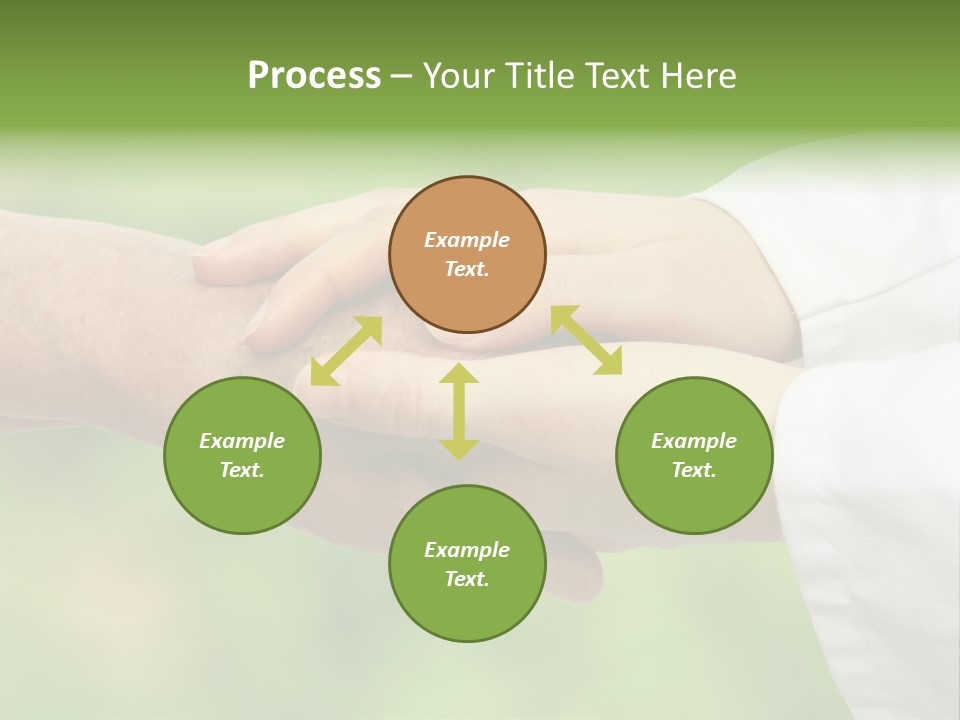 Shaking Hospital Aiding PowerPoint Template