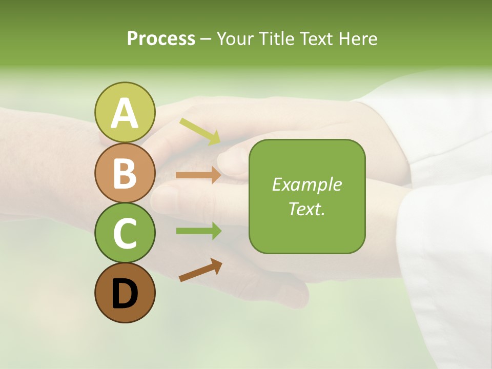 Shaking Hospital Aiding PowerPoint Template