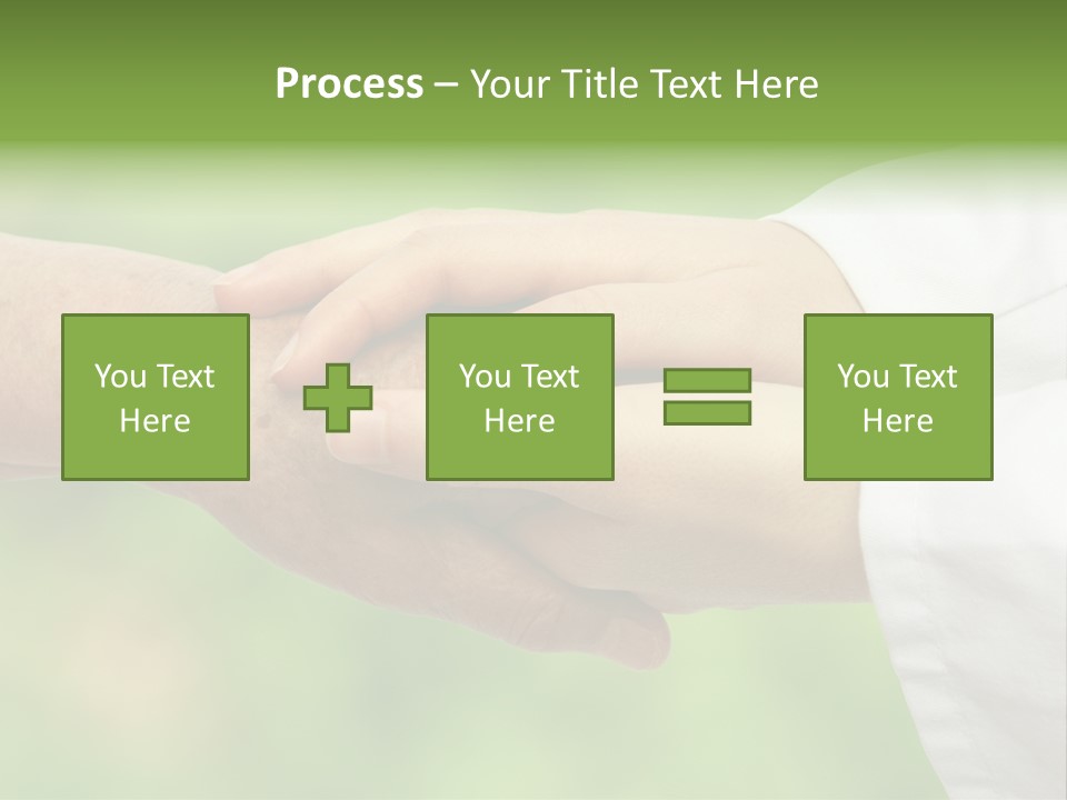 Shaking Hospital Aiding PowerPoint Template