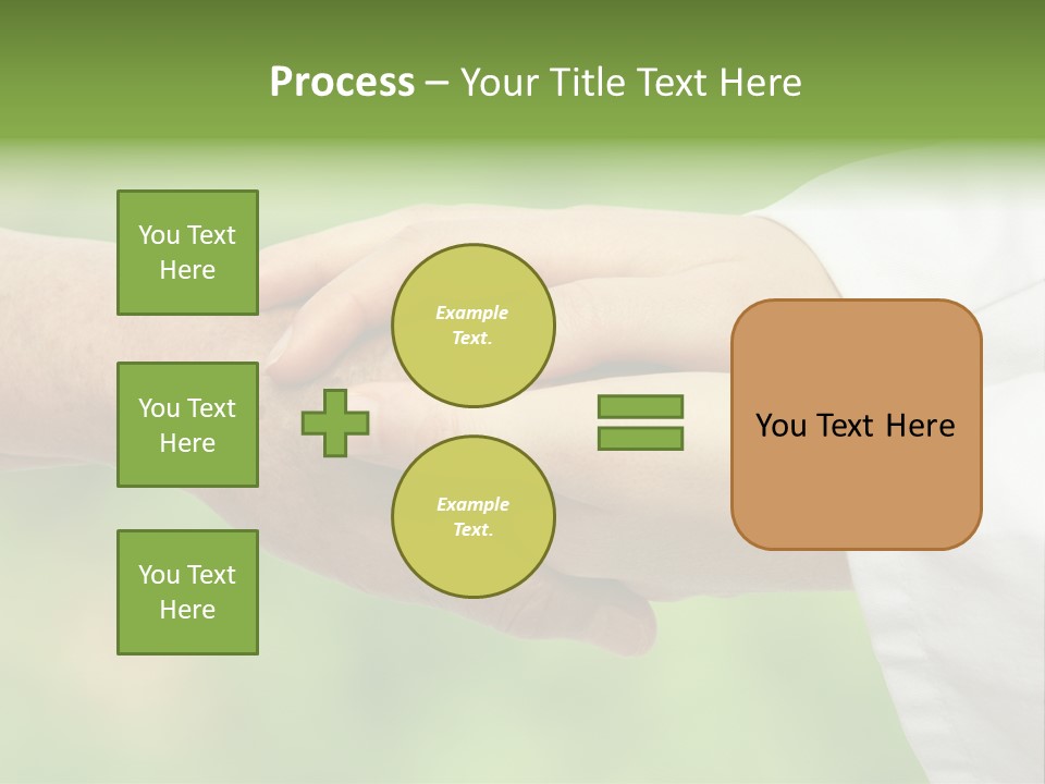 Shaking Hospital Aiding PowerPoint Template