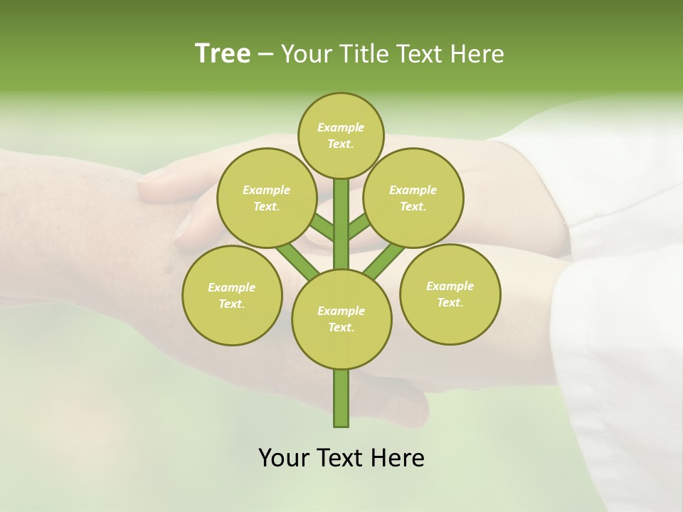 Shaking Hospital Aiding PowerPoint Template