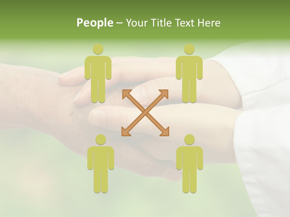 Shaking Hospital Aiding PowerPoint Template