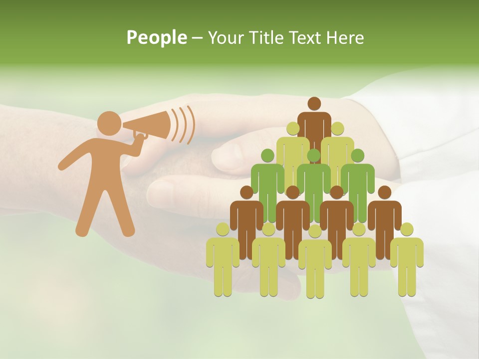 Shaking Hospital Aiding PowerPoint Template