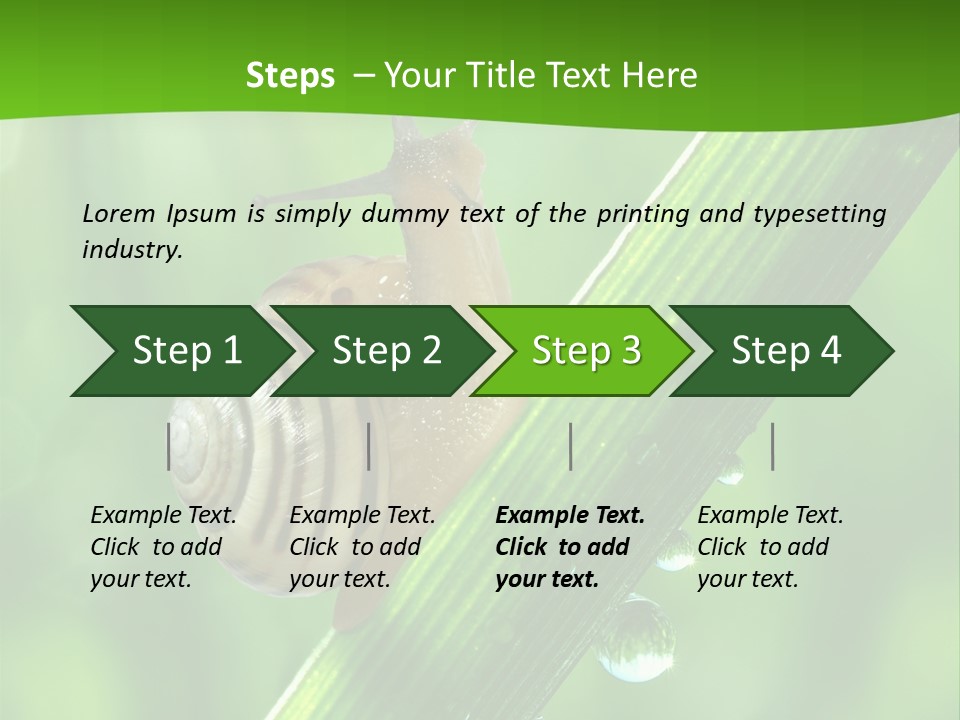 Liquid Sunlight Close Up PowerPoint Template