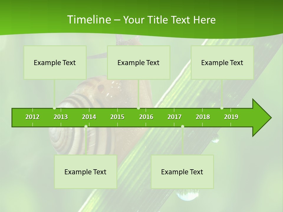 Liquid Sunlight Close Up PowerPoint Template