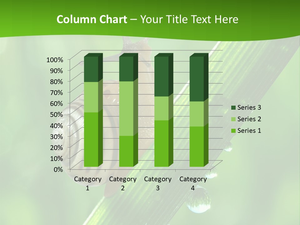 Liquid Sunlight Close Up PowerPoint Template
