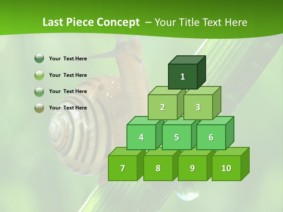 Liquid Sunlight Close Up PowerPoint Template