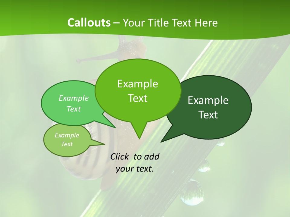 Liquid Sunlight Close Up PowerPoint Template