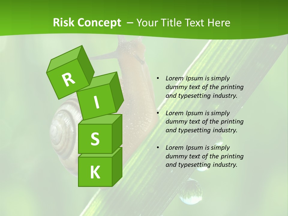 Liquid Sunlight Close Up PowerPoint Template