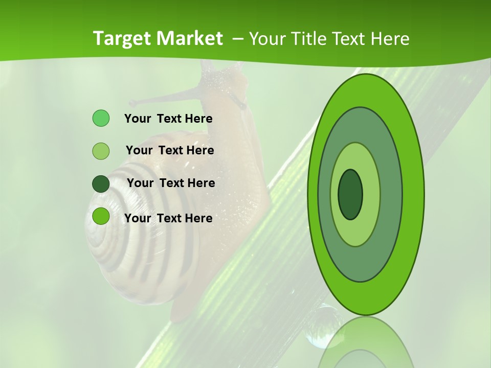 Liquid Sunlight Close Up PowerPoint Template