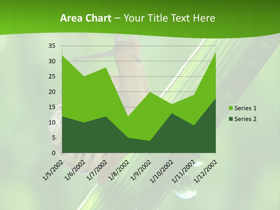 Liquid Sunlight Close Up PowerPoint Template