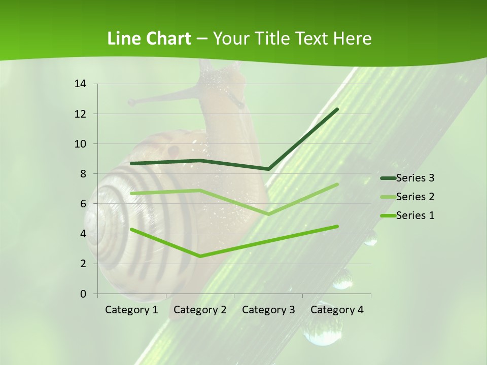 Liquid Sunlight Close Up PowerPoint Template