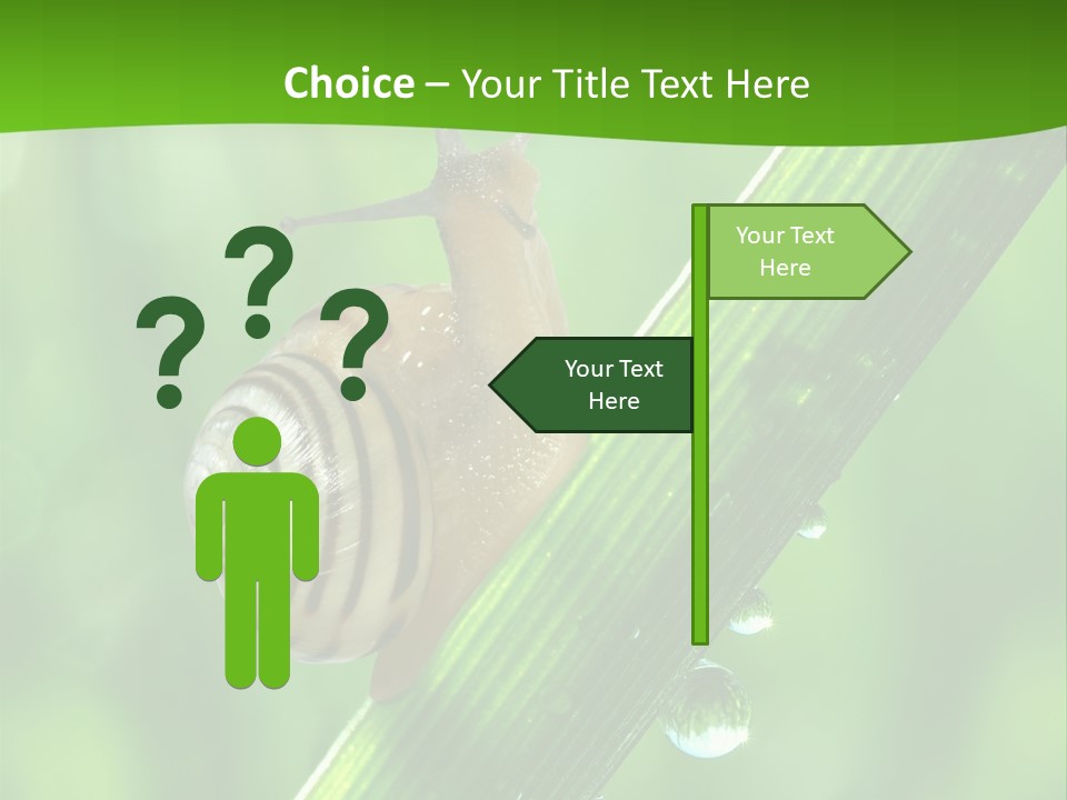 Liquid Sunlight Close Up PowerPoint Template