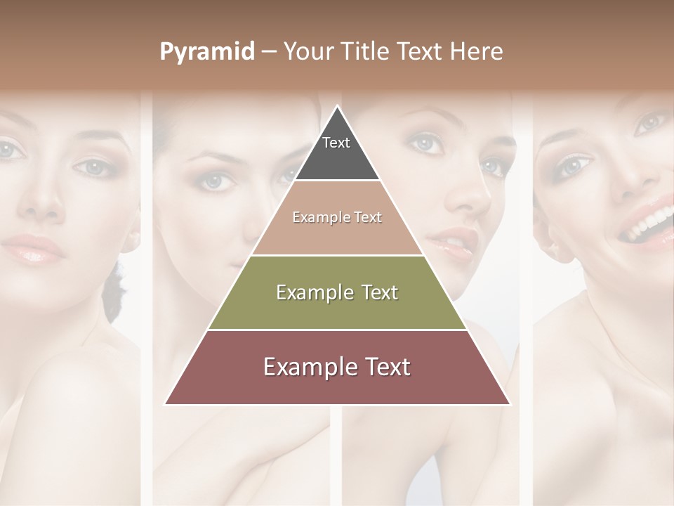 Young Skin Caucasian PowerPoint Template