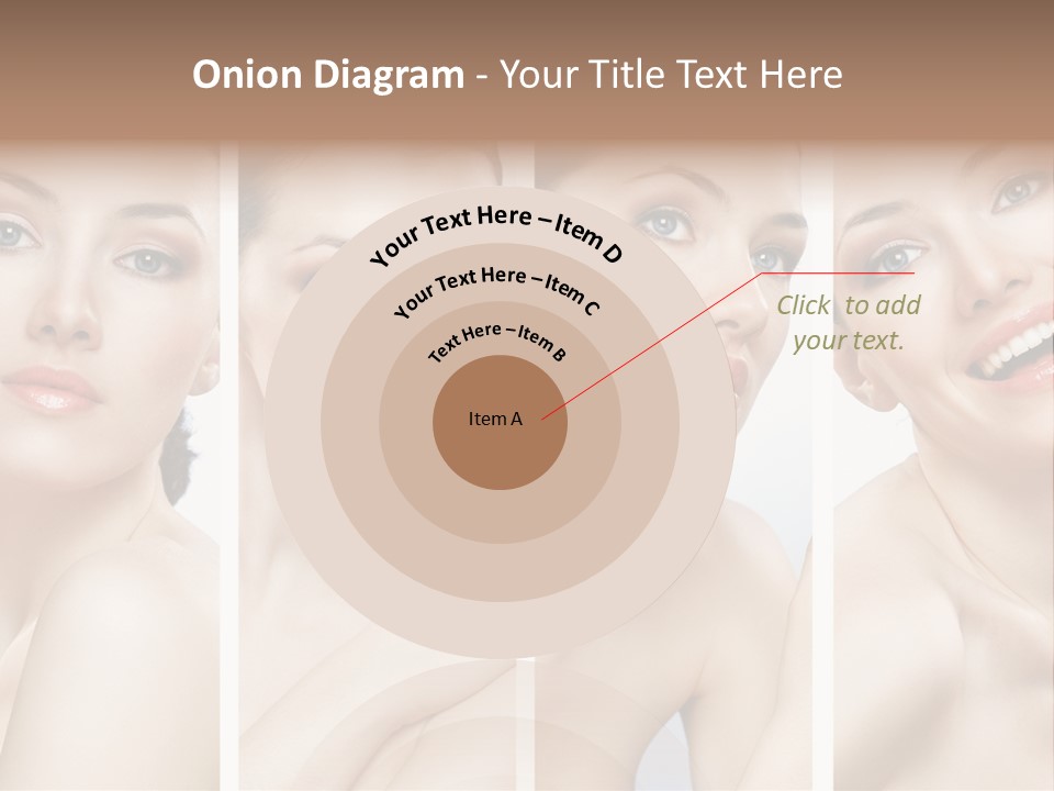 Young Skin Caucasian PowerPoint Template