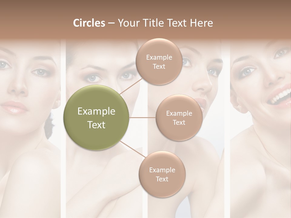 Young Skin Caucasian PowerPoint Template