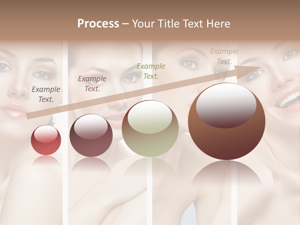 Young Skin Caucasian PowerPoint Template